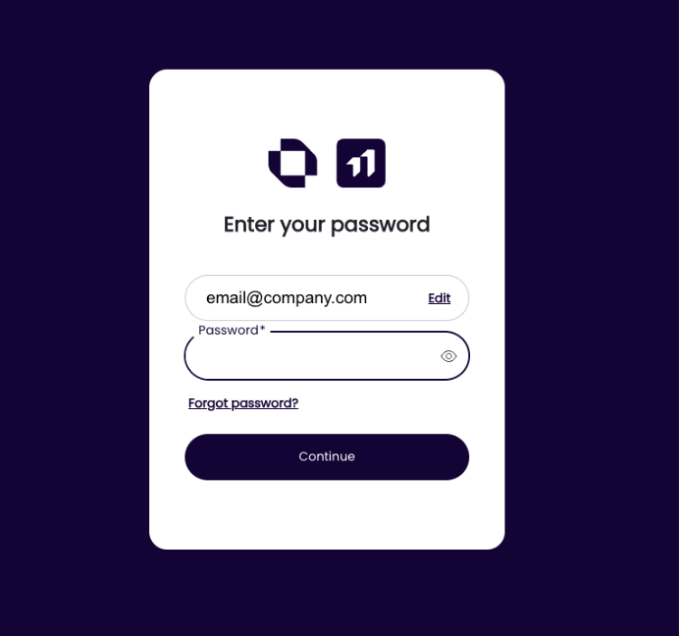 A screenshot of a login form

AI-generated content may be incorrect.